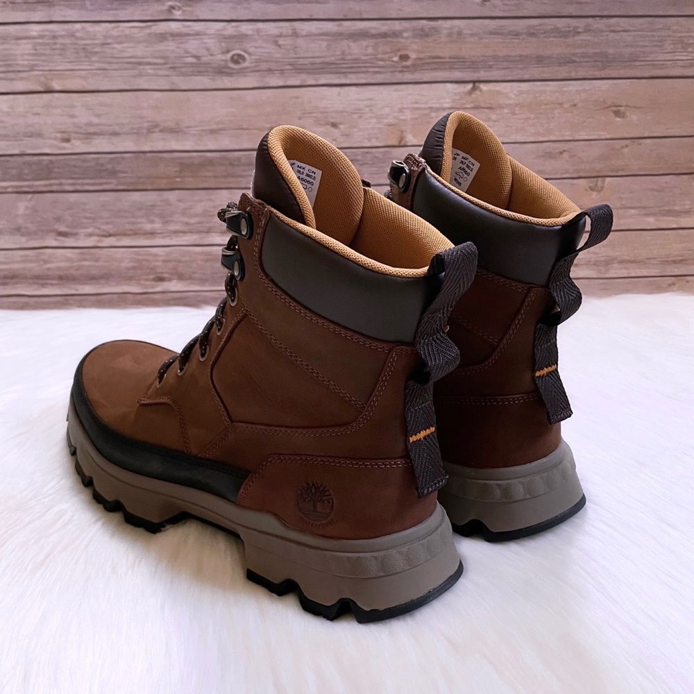 Timberland Men’s TBL Originals Ultra Waterproof Boots In Rust - Picture 4 of 7